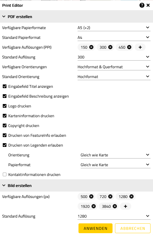 image printToolConfig