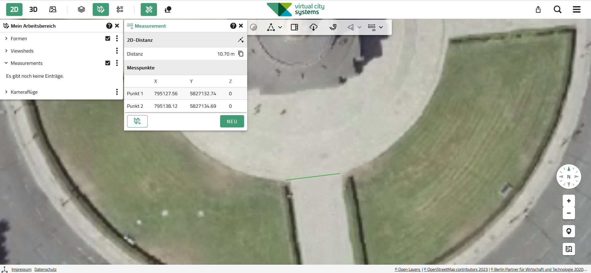 image measurementDirectDistance