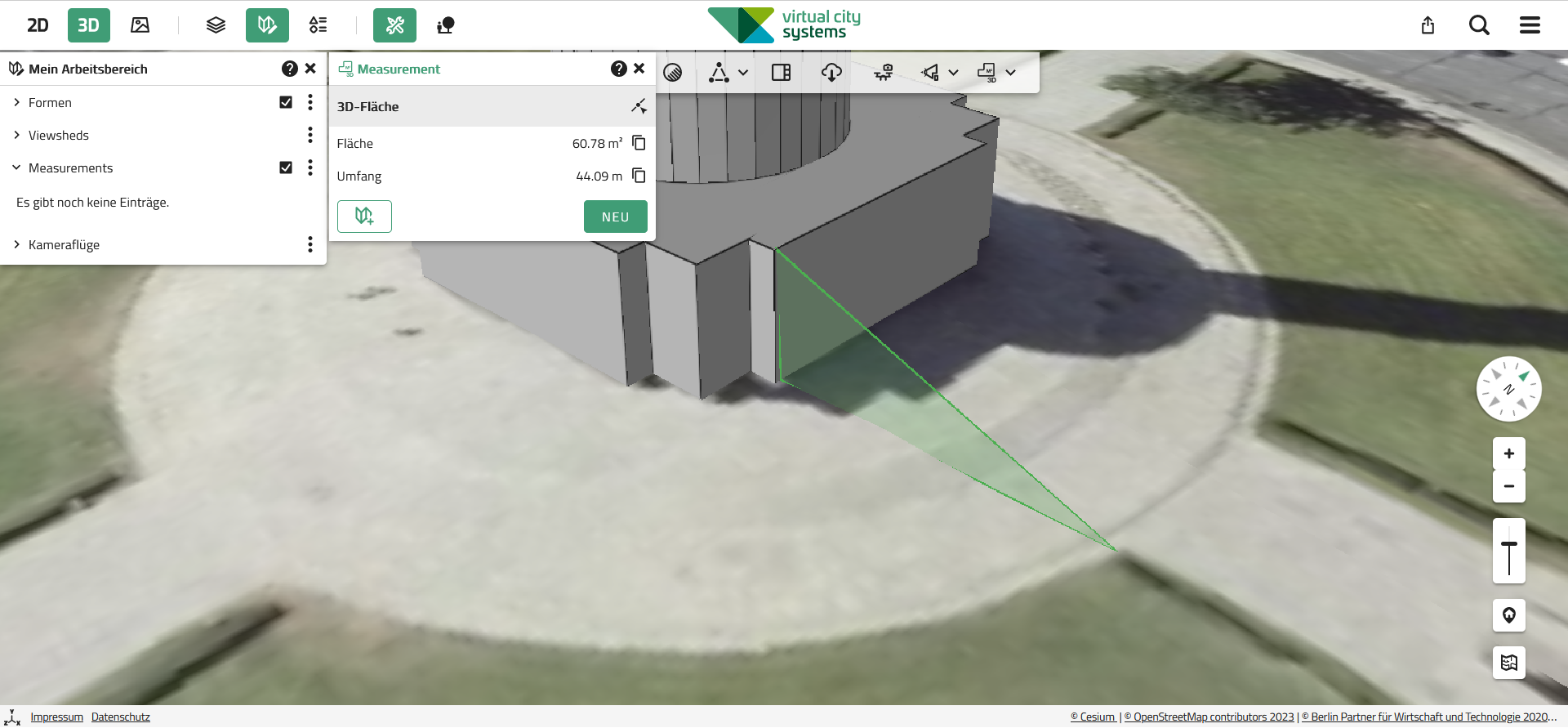 image measurement3DArea