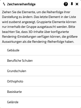 Beispiel Zeichenreihenfolge