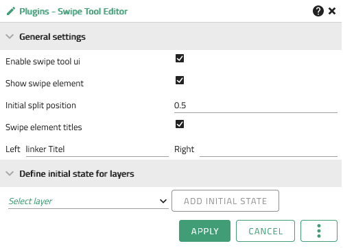 image swipeToolConfig