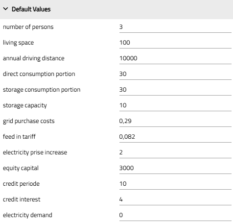 image solarDefaultValues