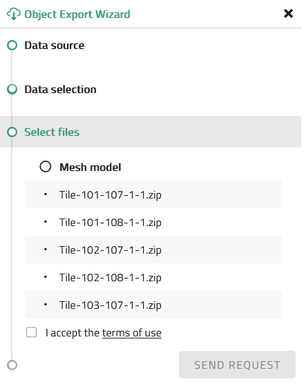 image exportWizardMeshSelectFiles