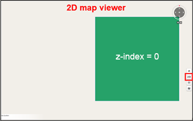 planner le zIndex map view 2d