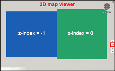 planner le zIndex map view 3d